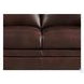 Ironvale Chestnut Leather 84" Sofa