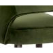 Nyssa Moss Green Upholstered Counter Height Stool