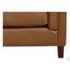 Isla Cognac Top Grain Leather 3 Piece Sectional