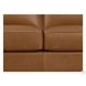 Isla Cognac Top Grain Leather 3 Piece Sectional