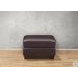 Kathleen Caramel Brown Leather Upholstered Rectangular Ottoman