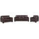 Kathleen Brown Leather Living Room Set