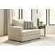 Jasmine Grove Oatmeal Upholstered Chair and A Half with Pillow