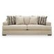 Jasmine Grove Oatmeal 97" Sofa