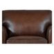Danforth Caramel Leather Upholstered Accent Chair