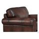 Danforth Caramel Leather Upholstered Accent Chair