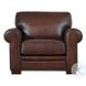 Danforth Caramel Leather Upholstered Accent Chair