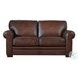 Danforth Caramel Leather 70" Loveseat