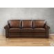 Danforth Caramel Leather 95" Sofa