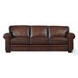 Danforth Caramel Top Grain Leather Sofa