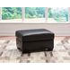 Follino Midnight Upholstered Rectangular Ottoman