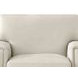 Halwyn Vanilla Leather Upholstered Accent Chair