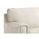 Halwyn Vanilla Leather Upholstered Accent Chair