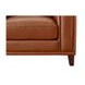 Halwyn Nutmeg Leather 65" Loveseat