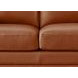 Halwyn Nutmeg Leather 65" Loveseat