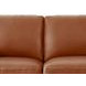 Halwyn Nutmeg Leather 65" Loveseat