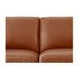 Halwyn Nutmeg Leather 65" Loveseat