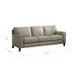 Halwyn Stone Leather 89" Sofa
