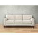 Halwyn Vanilla Leather 89" Sofa