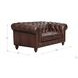 Waverly Caramel Leather Living Room Set with Nailhead Trim