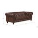 Waverly Caramel Leather Living Room Set with Nailhead Trim