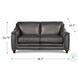 Bexley Ash Leather 67" Loveseat with Nailhead Trim