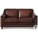 Bexley Caramel Leather 67" Loveseat