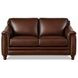Bexley Caramel Leather Living Room Set with Nailhead Trim