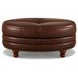 Bexley Caramel Leather Living Room Set with Nailhead Trim