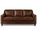 Bexley Caramel Leather Living Room Set with Nailhead Trim