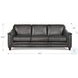 Bexley Ash Leather Living Room Set