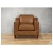 Isla Cognac Leather Upholstered Accent Chair