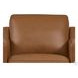 Isla Cognac Leather Upholstered Accent Chair