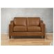 Isla Cognac Leather 60" Loveseat