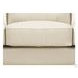 Isla Vanilla Leather Upholstered Accent Chair