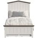Lodge Cookies and Cream Twin Panel Bed