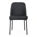 Sydney Black Upholstered Dining Chair Set of 2