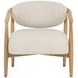 Sigrid Monument Oatmeal Upholstered Lounge Chair