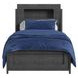 Darby Midnight Blue Youth Storage Panel Bedroom Set with USB Charging and LED