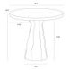Kline Natural 34" Round Concrete Top Outdoor Bistro Table