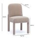 Martina Tan Performance Fabric Upholstered Dining Chair