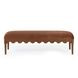 Oodle Bronze Performance Fabric Upholstered Accent Bench