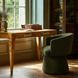 Kristen Olive Green Upholstered Desk Chair