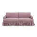 Gertrude Mauve Performance Fabric 90" Sofa
