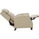 Nixon Barone Parchment Leather Push Thru The Arms Recliner