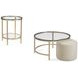 Anderson Antique Gold Round Coffee Table