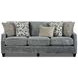 Scarborough Steel Blue 87" Sofa
