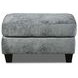 Scarborough Steel Blue Square Ottoman