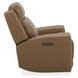 Worthington York Sand Leather Glider Power Recliner with USB Charging