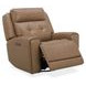 Worthington York Sand Leather Glider Power Recliner with USB Charging